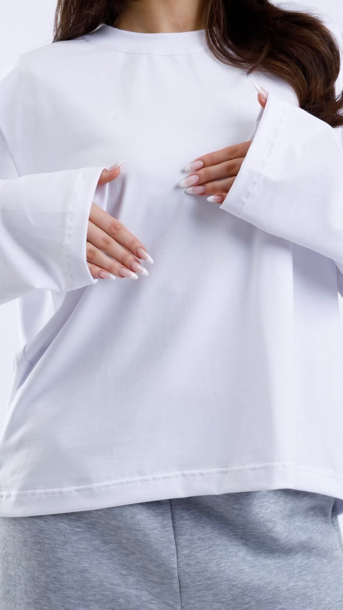 EVERYDAY LONGSLEEVE (WHITE